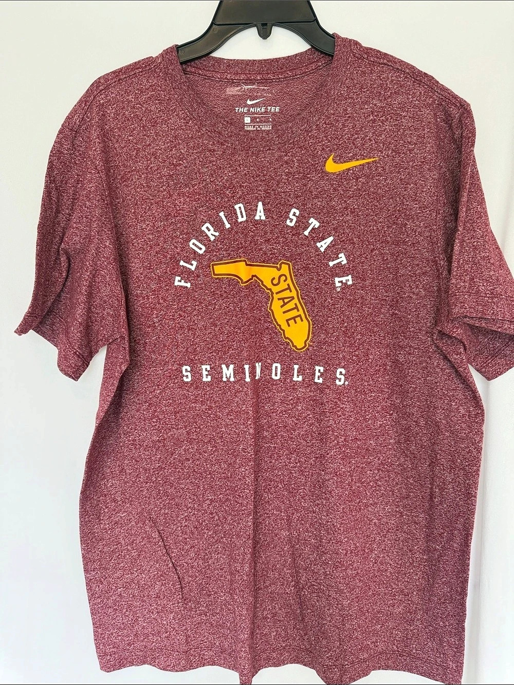 Nike Florida State Seminoles The Nike Tee Red Size Large
